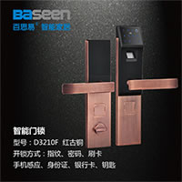 百思易智能鎖 防盜智能鎖/不銹鋼霸王鎖體/八種開鎖方式