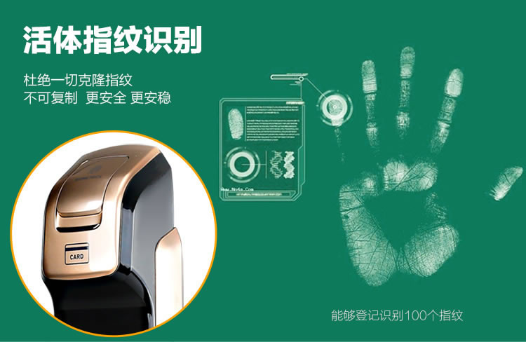 三星指紋鎖活體指紋識別 APP電子密碼鎖