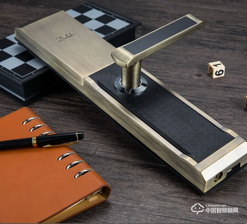 杜魯克指紋鎖 家用防盜門智能鎖刷卡密碼鎖