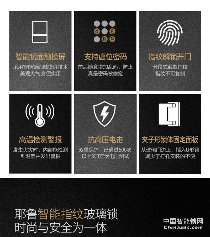 耶魯YALE免開(kāi)孔單雙開(kāi)門(mén)推拉門(mén)鎖 YDG413 