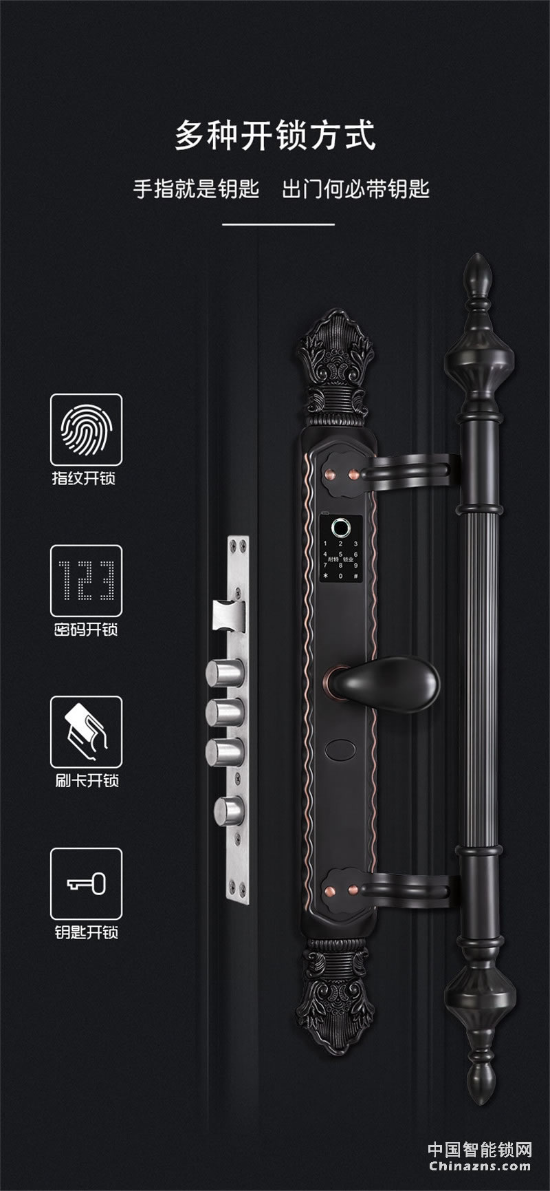 耐特高級指紋鎖 K8指紋鎖