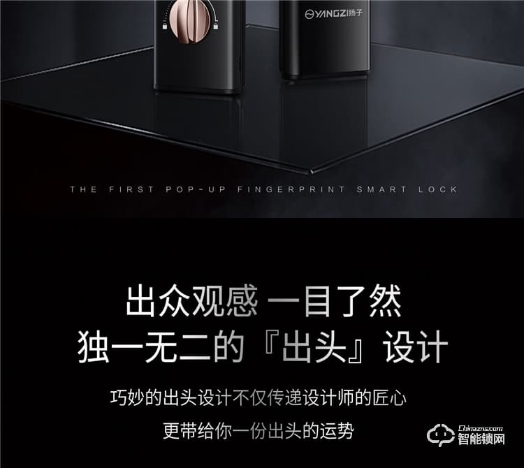 揚子智能鎖 SZ1家用半自動防盜門鎖