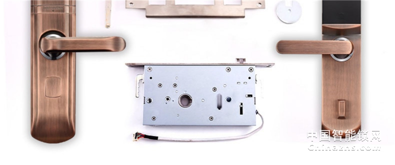 黑龍智能指紋鎖A603 家用電子鎖密碼鎖