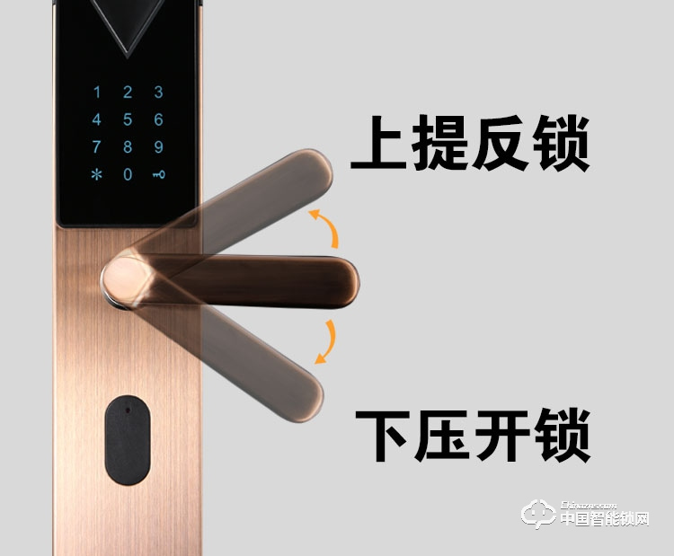 普泰升指紋鎖 智能密碼鎖 感應(yīng)大門電子鎖