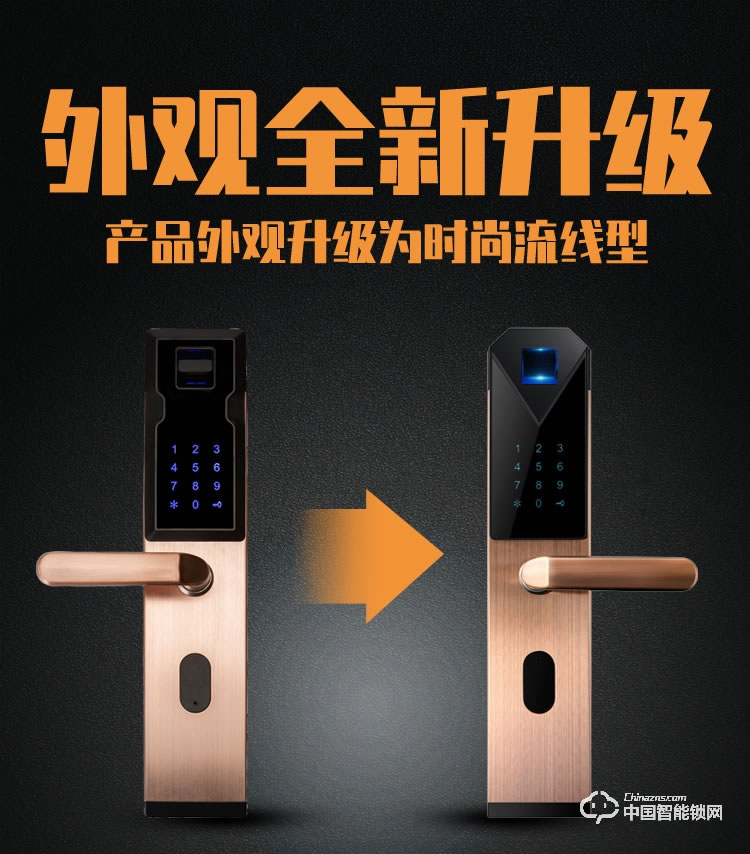 普泰升指紋鎖 智能密碼鎖 感應(yīng)大門電子鎖