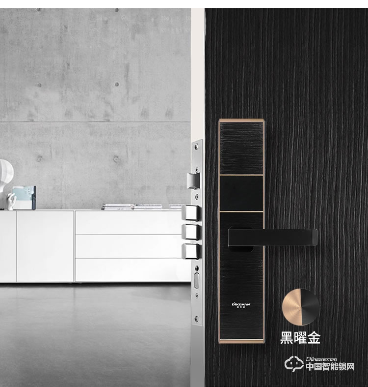 迪克曼智能鎖 智能鎖滑蓋鎖刷卡鎖A9