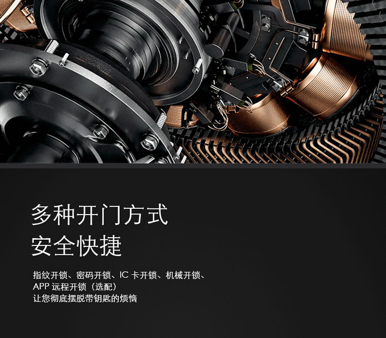 皇家金盾智能鎖 Q1家用智能門(mén)鎖推拉式開(kāi)鎖