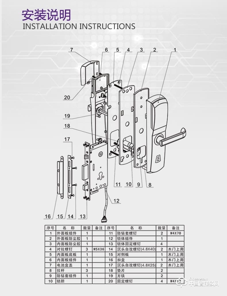 雅潔智能門(mén)鎖 AJ1021-01防盜大門(mén)密碼鎖戶(hù)外家用