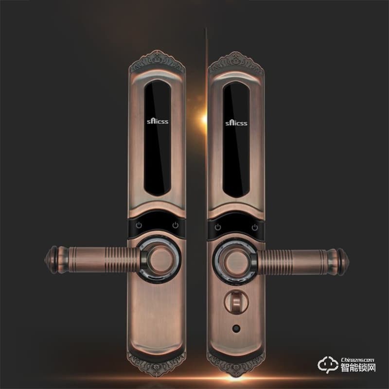 賽克仕智能鎖 JB06-1別墅滑蓋智能門鎖