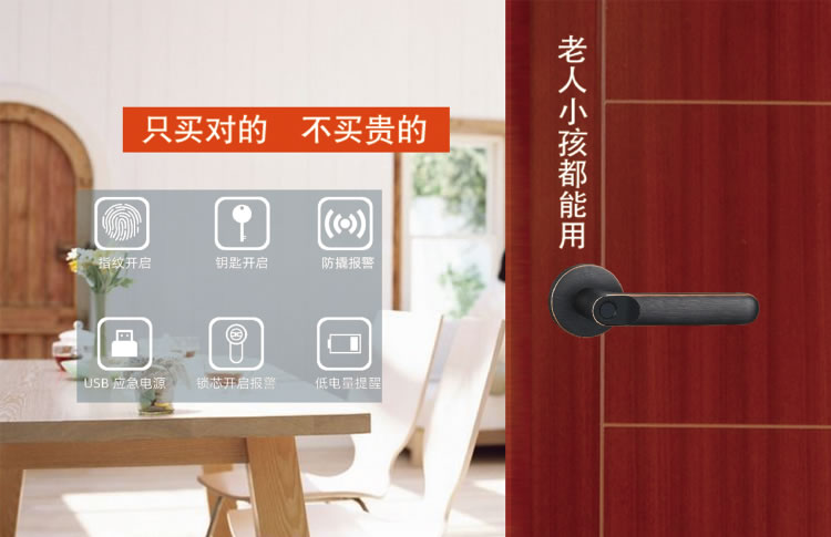 芯億迪智能鎖 分體鎖房門(mén)感應(yīng)鎖