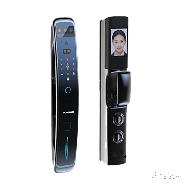 耐客智能鎖 K10DM全自動3D人臉貓眼指紋鎖
