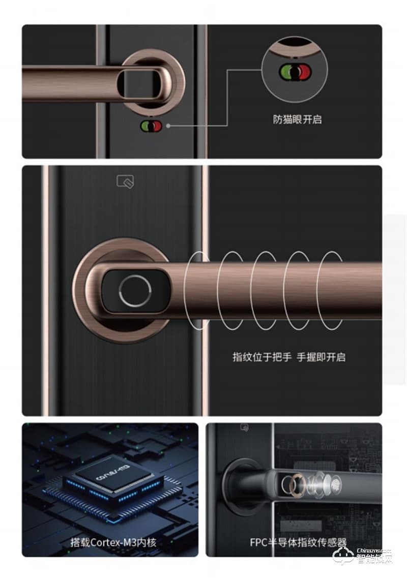 頂固安全智能鎖W2a 半導(dǎo)體指紋傳感器