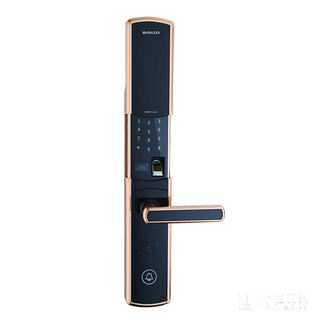 泓鑫指紋鎖 密碼鎖防盜鎖 滑蓋智能鎖