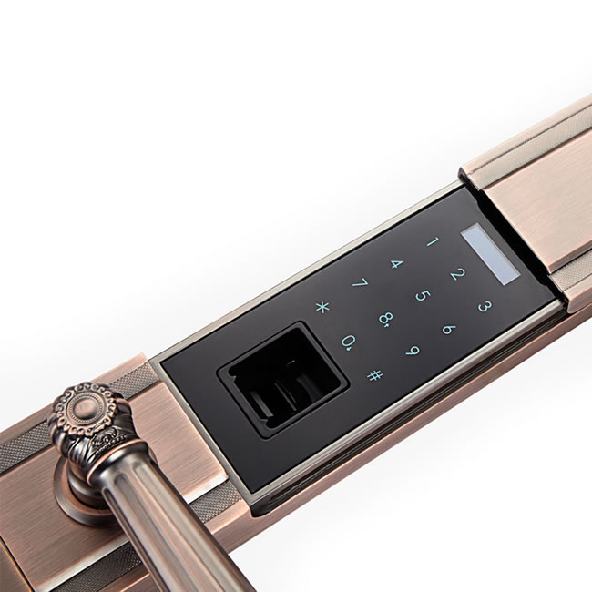 因特智能鎖 Y6100別墅鎖雙開(kāi)門電子鎖