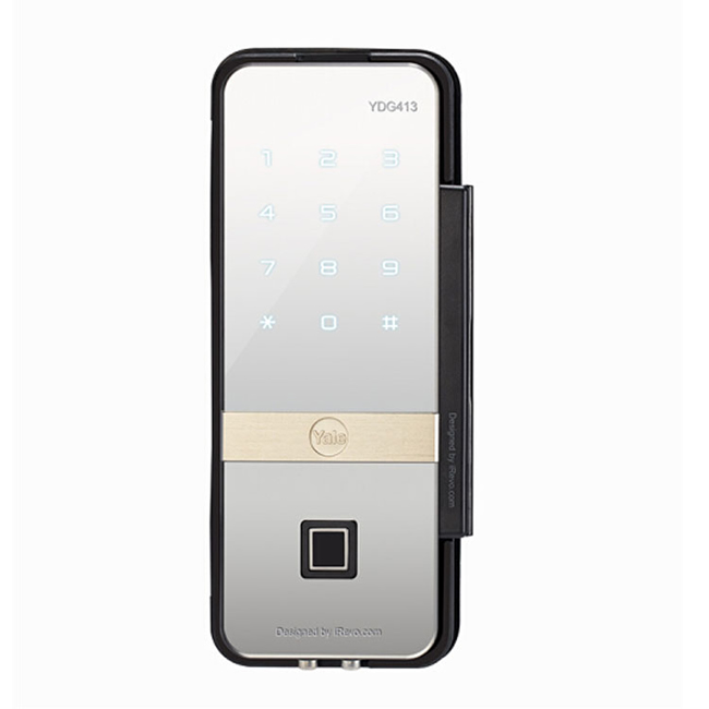 耶魯YALE免開(kāi)孔單雙開(kāi)門推拉門鎖 YDG413 