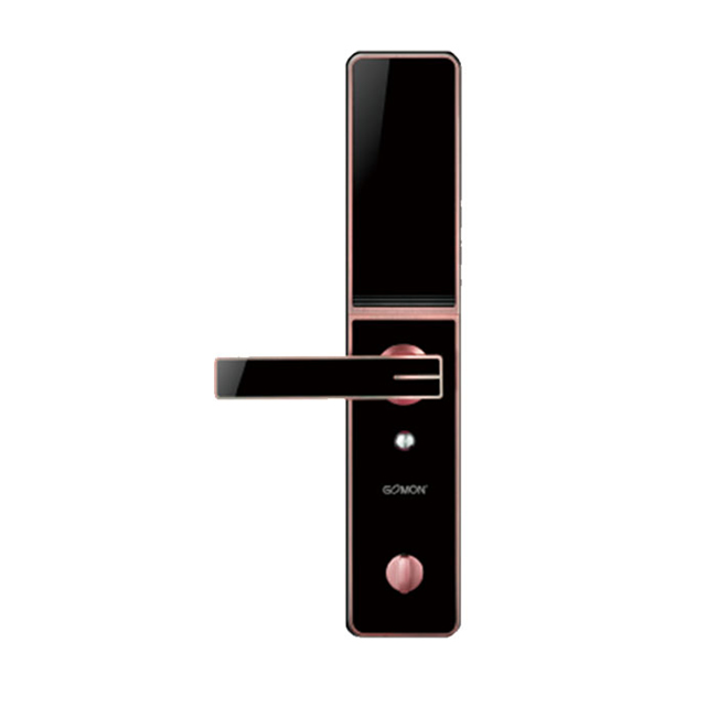 光芒智能鎖 滑蓋指紋密碼鎖 家用防盜門智能鎖GM001B