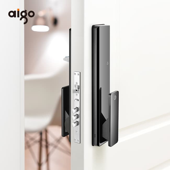 aigo愛國(guó)者智能鎖 A05家用防盜門鎖通用型密碼鎖