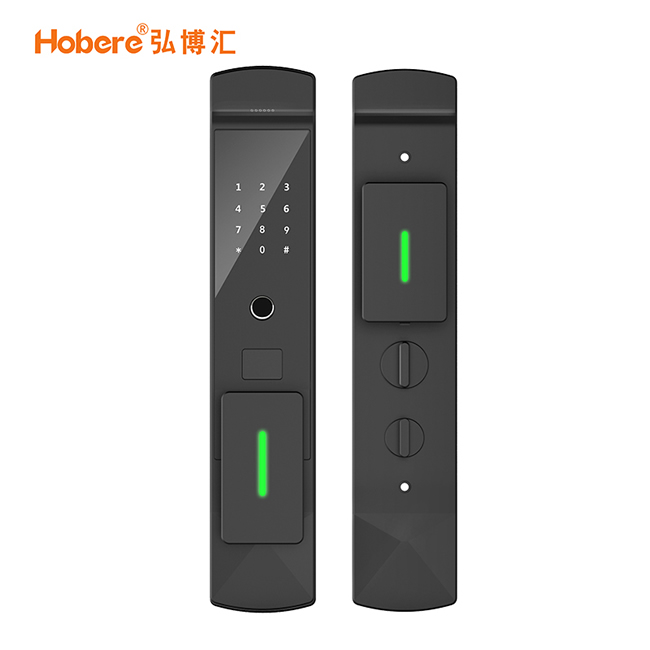 弘博匯智能鎖 H1全自動(dòng)指紋鎖家用防盜門鎖