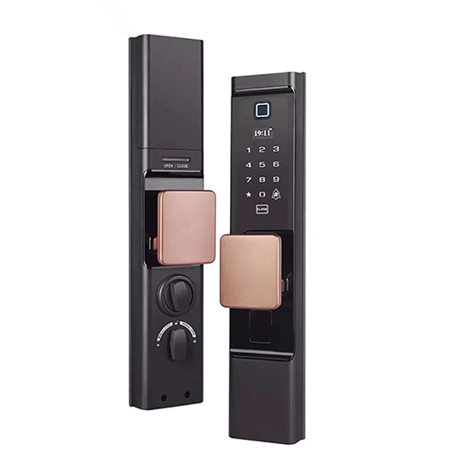 幸運家智能鎖 鴻運-011家用智能指紋門鎖