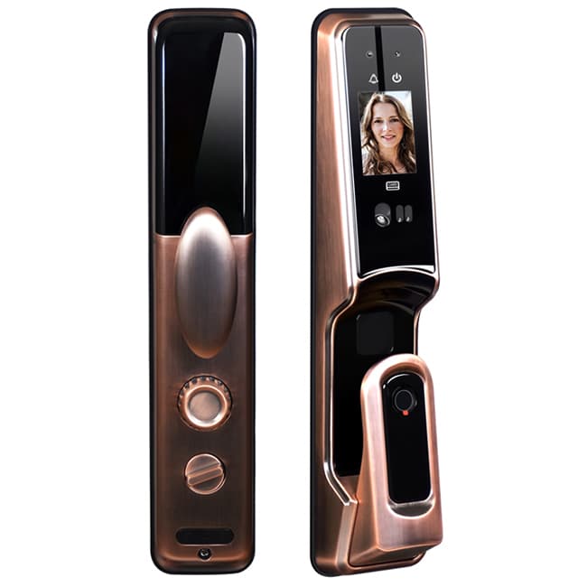 柯凌普智能鎖 家用防盜門掌紋識別智能鎖