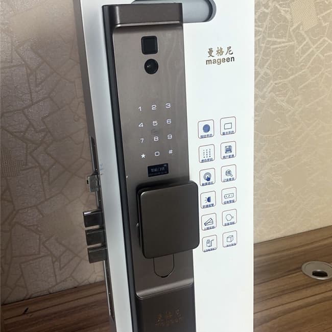 曼格尼智能鎖 MH-03半自動(dòng)滑蓋型一握開(kāi)智能鎖