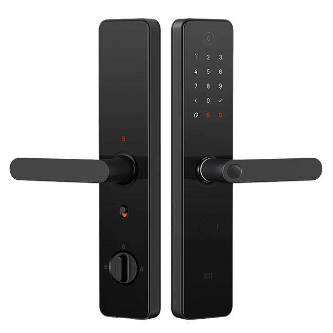 小米智能門鎖1S(黑色)+小米室外攝像機(電池版)