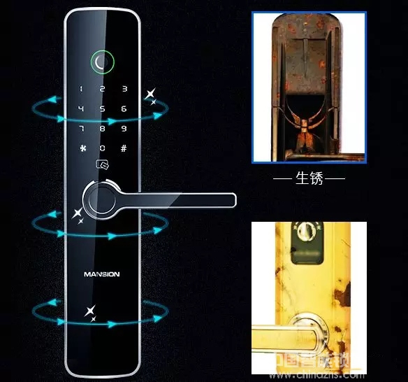 曼申ilock5智能門鎖，通體不銹鋼家居守護者！