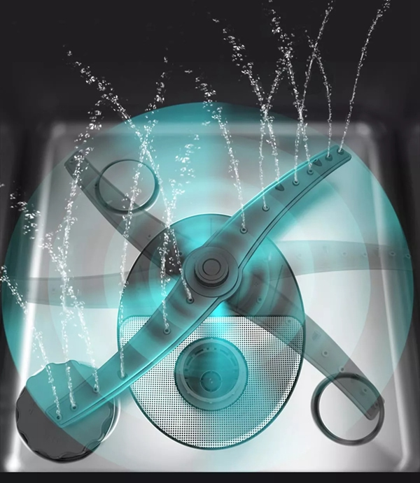 云米全屋互聯(lián)網(wǎng)家電新款水槽洗碗機(jī) 幫你脫離洗碗苦惱