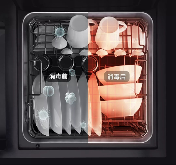 云米全屋互聯(lián)網(wǎng)家電新款水槽洗碗機(jī) 幫你脫離洗碗苦惱