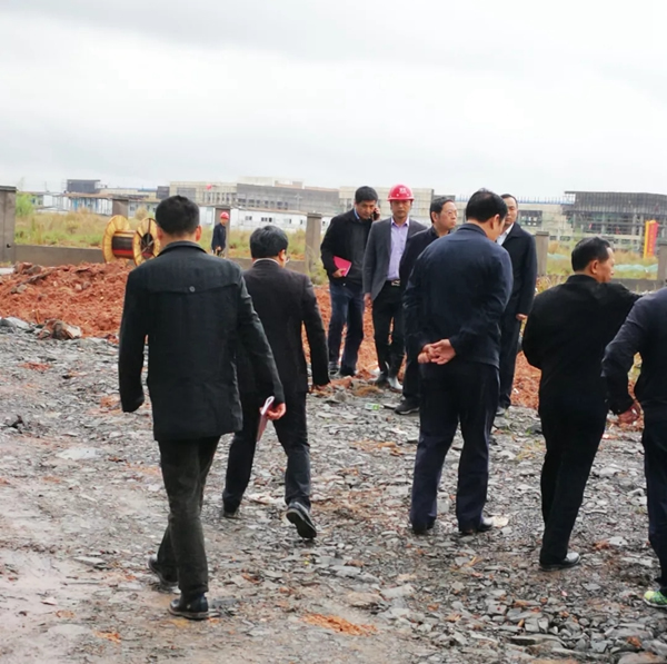 青松沃德智能鎖迎接江西省委書記劉奇考察指芯總部科技園