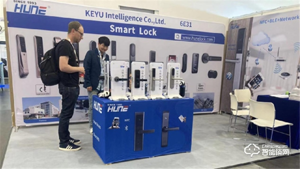 科裕智能門鎖亮相歐洲安防展，向世界展示中國智能鎖技術(shù)實力