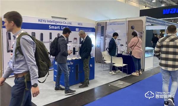 科裕智能門鎖亮相歐洲安防展，向世界展示中國智能鎖技術(shù)實力