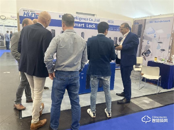 科裕智能門鎖亮相歐洲安防展，向世界展示中國智能鎖技術(shù)實力