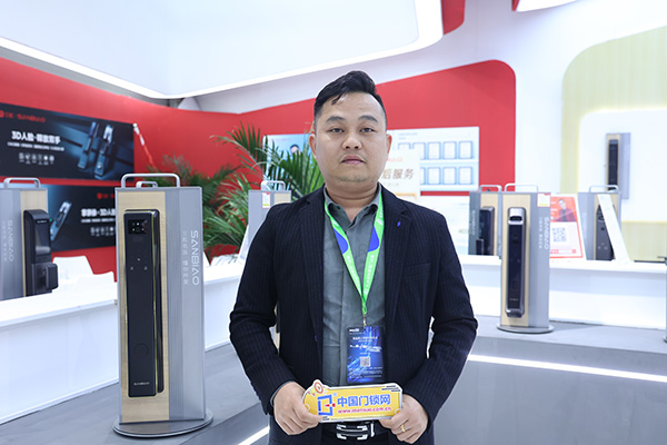 2024門(mén)鎖網(wǎng)專(zhuān)訪(fǎng)三彪名派智能鎖黃志勇